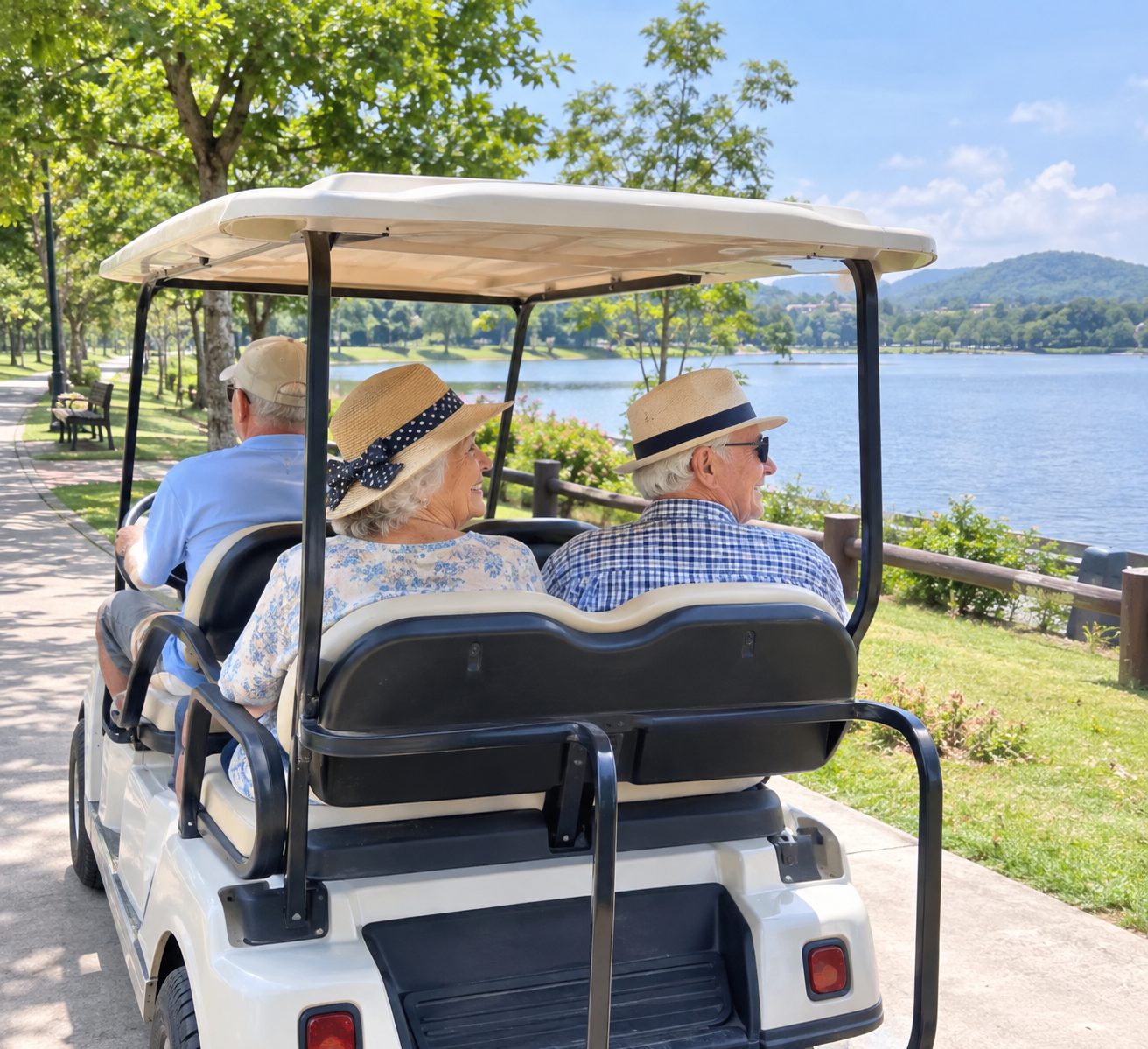 Outing to enjoy the scenery